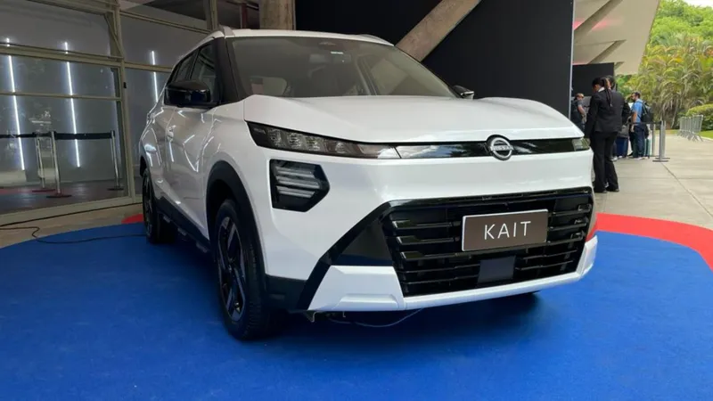 Nissan Kait repete Kicks e Sentra com sistema de som assinado