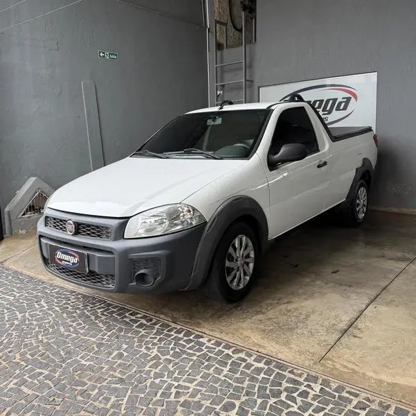 Carro Fiat Strada 2018 Hard Working 1.4 (Flex) (Cabine Simples)