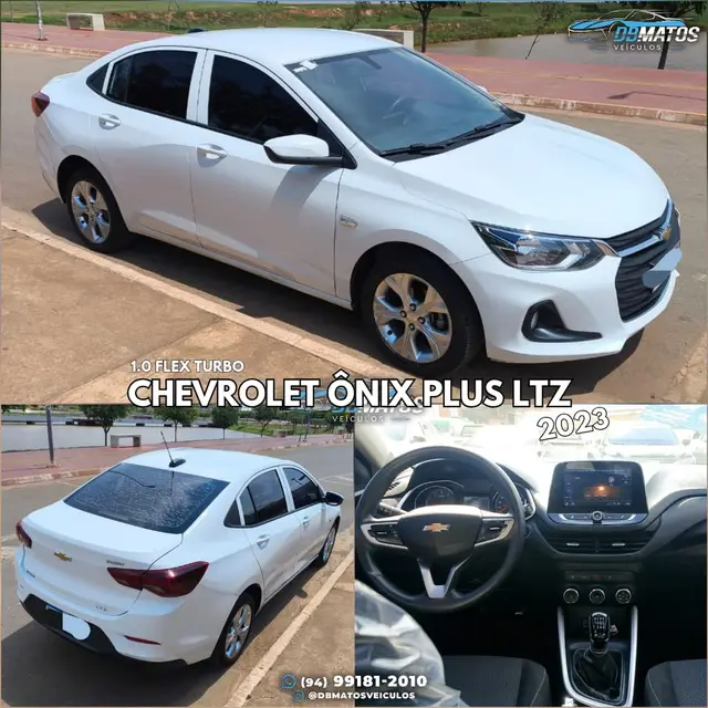 Carro Chevrolet Onix Plus 2023 LTZ 1.0 Turbo