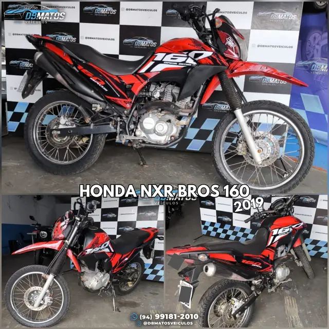 Moto Honda NXR 160 2019 Bros ESDD
