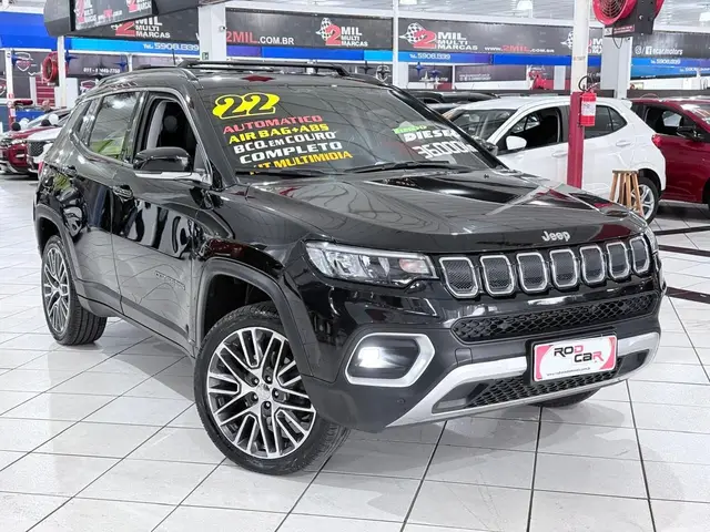 Carro Jeep Compass 2022 Limited 2.0 TD350 4x4 (Aut)