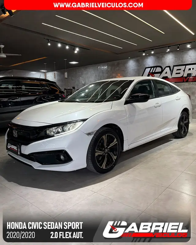 Carro Honda Civic 2020 Sport 2.0 i-VTEC CVT