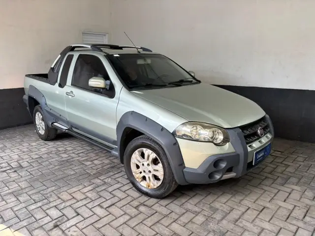 Carro Fiat Strada 2009 Adventure Locker 1.8 8V (Flex) (Cabine Estendida)