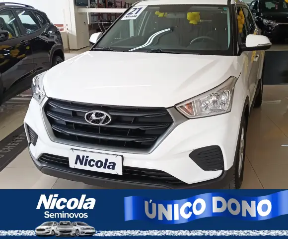 Carro Hyundai Creta 2021 Action 1.6 (Aut) (Flex)
