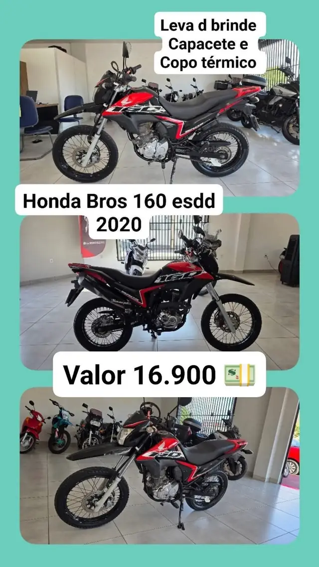 Moto Honda NXR 160 2020 Bros ESDD