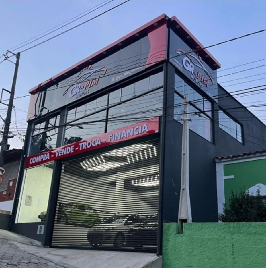 Fachada da loja Veículos à venda em GR PIM MOTORS - São Roque - SP
