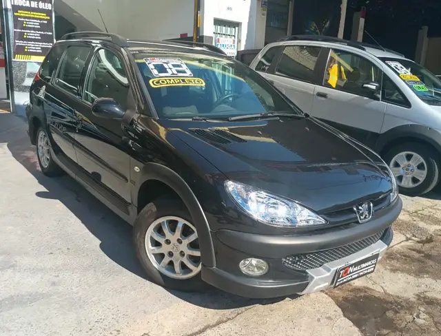 Carro Peugeot 206 SW 2008 Escapade 1.6 (flex)