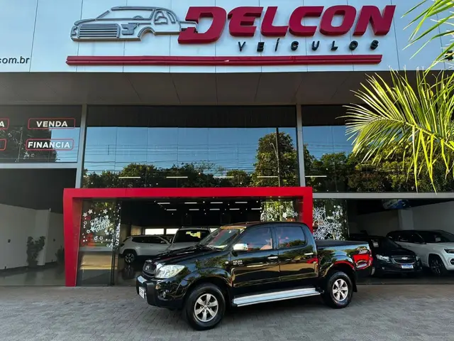 Carro Toyota Hilux Cabine Dupla 2009 Hilux SRV 4X4 3.0 (cab dupla) (aut)