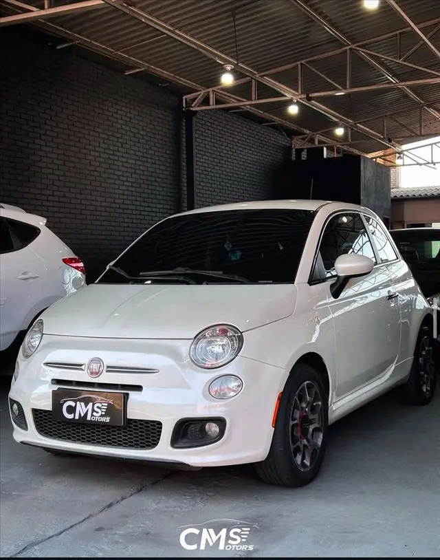 Carro Fiat 500 2012 Sport air 1.4 16V (Aut)