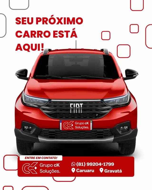 Carro Fiat Strada 2026 Volcano CD 1.3 AT