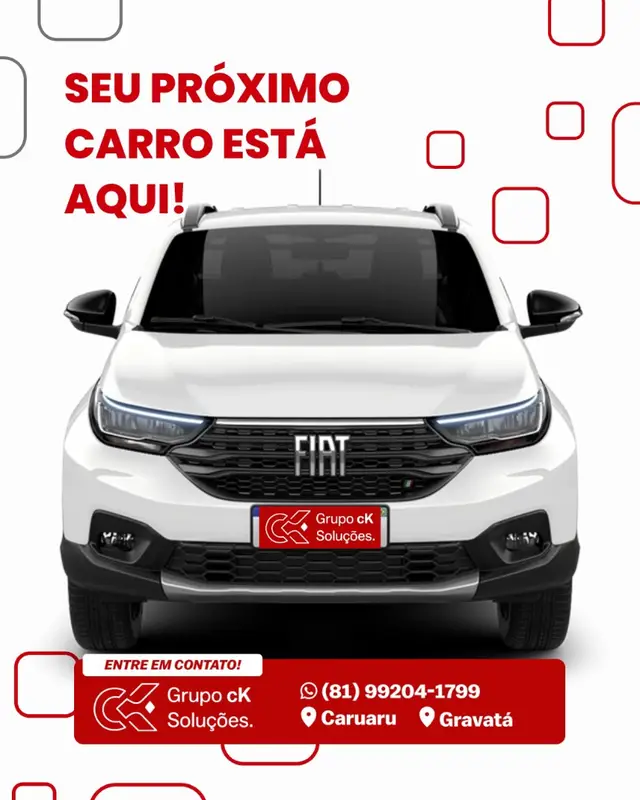 Carro Fiat Strada 2026 Volcano CD 1.3 AT