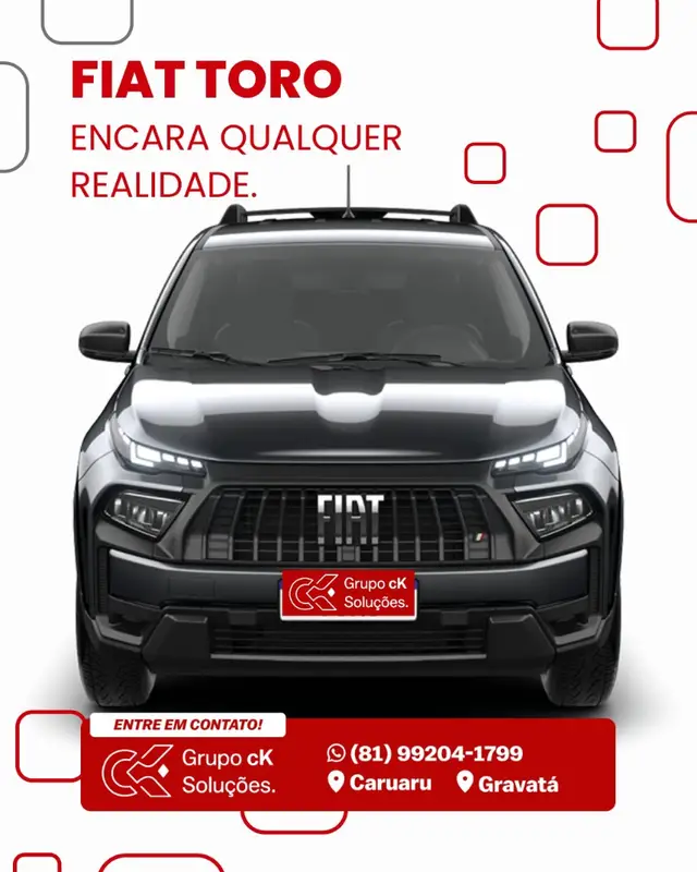 Carro Fiat Toro 2026 Endurance 1.3 T270
