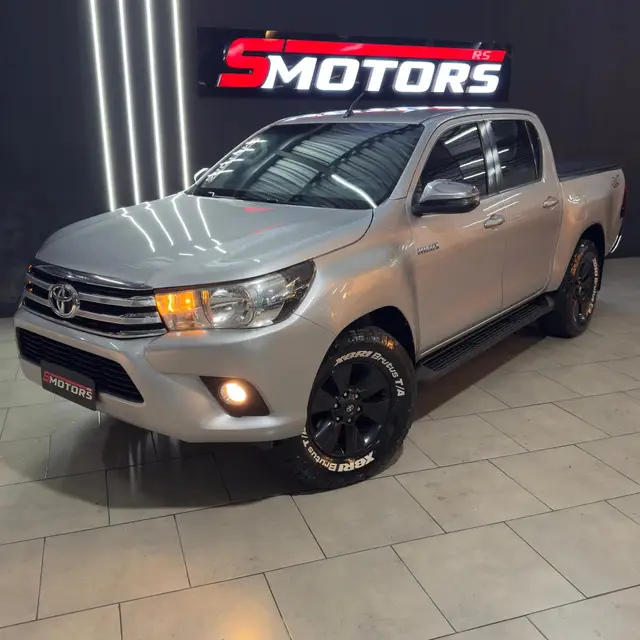 Carro Toyota Hilux Cabine Dupla 2018 Hilux 2.8 TDI SRV CD 4x4 (Aut)