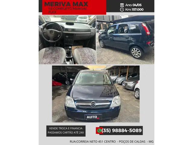 Carro Chevrolet Meriva 2005 Maxx 1.8 (Flex)