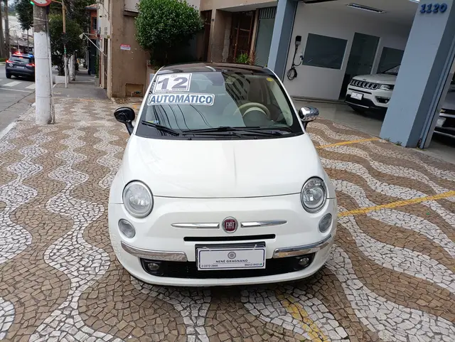 Carro Fiat 500 2012 Lounge Air 1.4 16V (Aut)