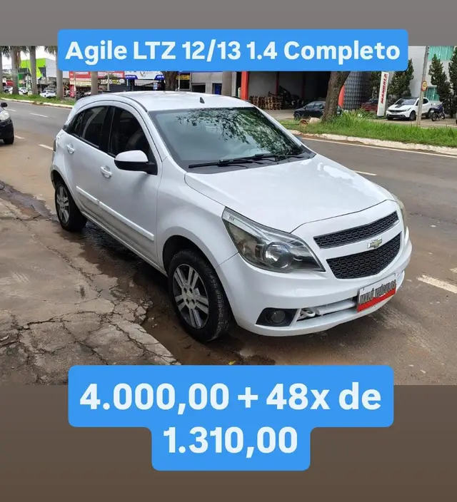 Carro Chevrolet Agile 2013 LTZ 1.4 8V (Flex)