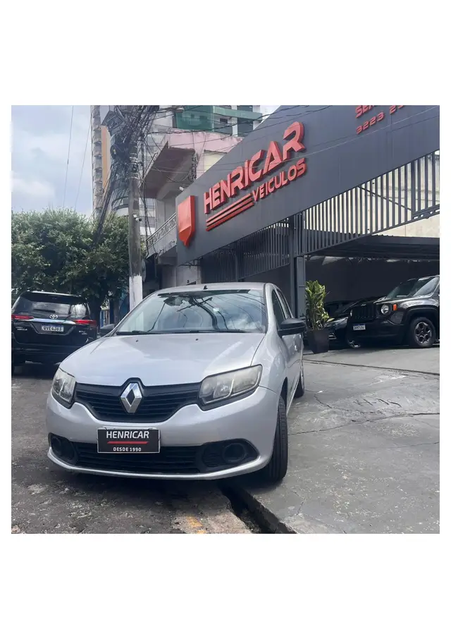 Carro Renault Sandero 2016 Authentique Hi-Power 1.0 16V (Flex)