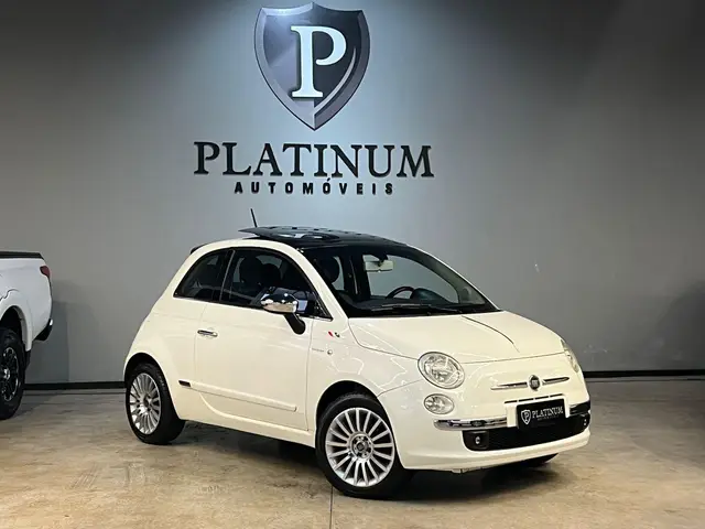 Carro Fiat 500 2010 Lounge 1.4 16V