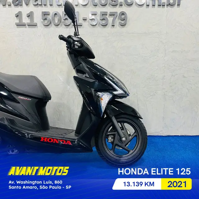 Moto Honda Elite 125 2021 CBS