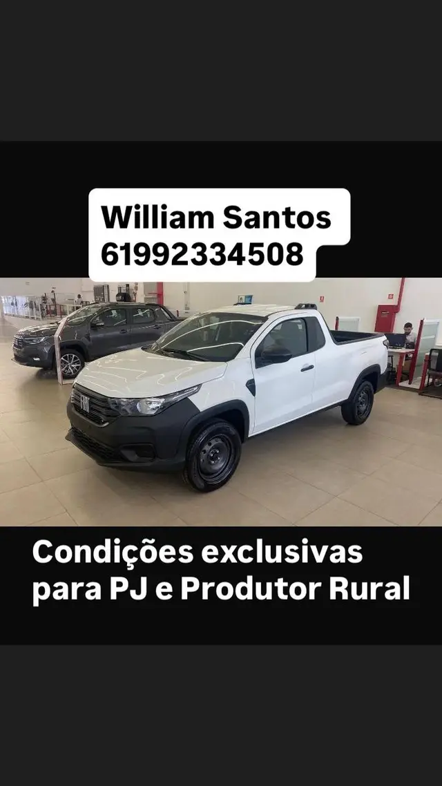 Carro Fiat Strada 2026 Endurance Cabine Plus 1.3 MT