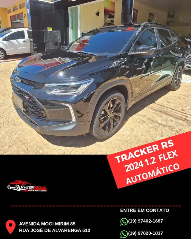 Carro Chevrolet Tracker 2024 RS 1.2 Turbo (Aut.)