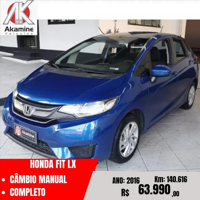 Carro Honda Fit 2016 1.5 16v LX (Flex)