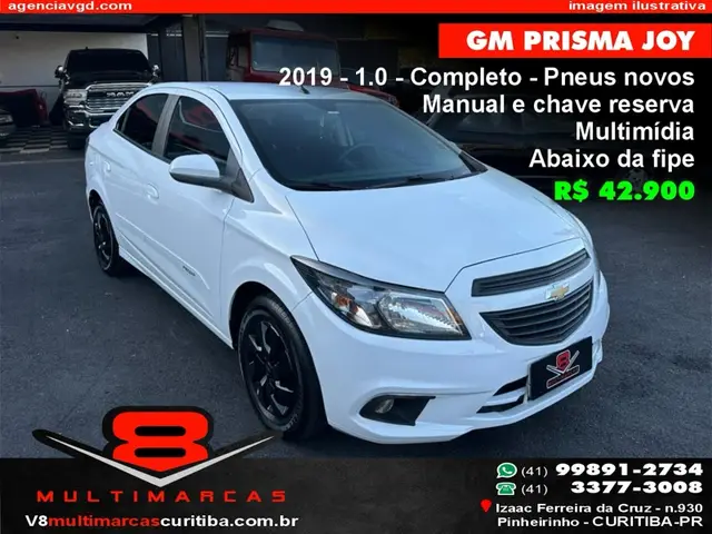 Carro Chevrolet Prisma 2019 1.0 Joy SPE/4