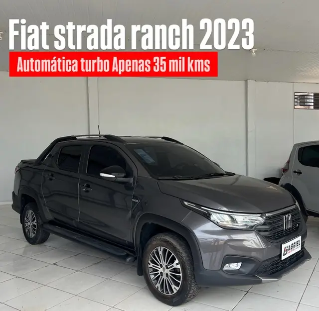 Carro Fiat Strada 2023 Ranch 1.3 Flex 8V CD Aut.