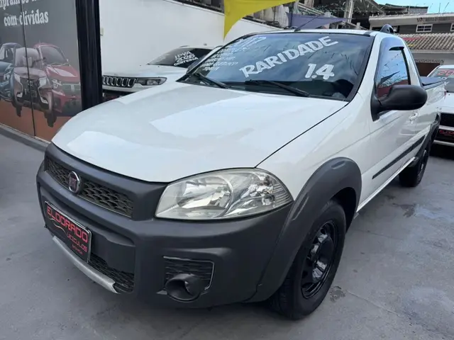 Carro Fiat Strada 2017 Hard Working 1.4 (Flex) (Cabine Simples)