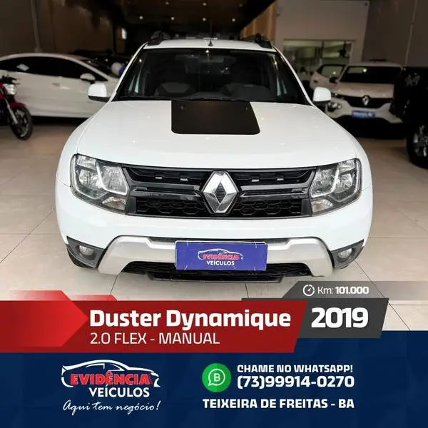 Carro Renault Duster 2019 2.0 16V Dynamique 4x4 (Flex)
