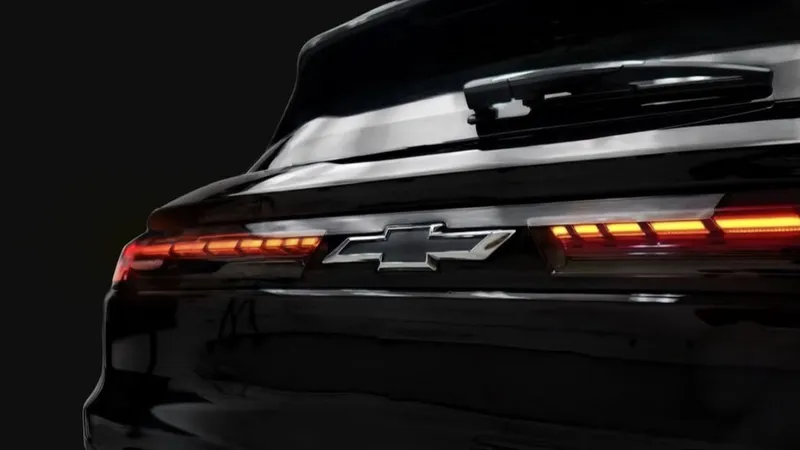 Novo Chevrolet Sonic: SUV tem traseira revelada com visual de Blazer