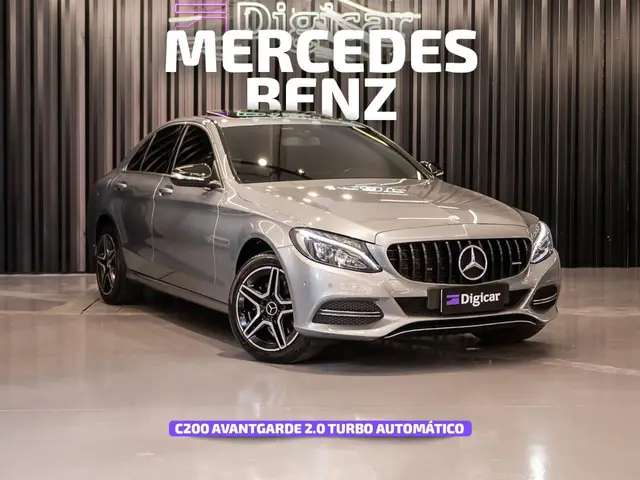 Carro Mercedes-Benz Classe C 2015 C 200 Avantgarde