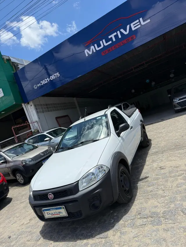 Carro Fiat Strada 2020 Hard Working 1.4 (Flex) (Cabine Simples)
