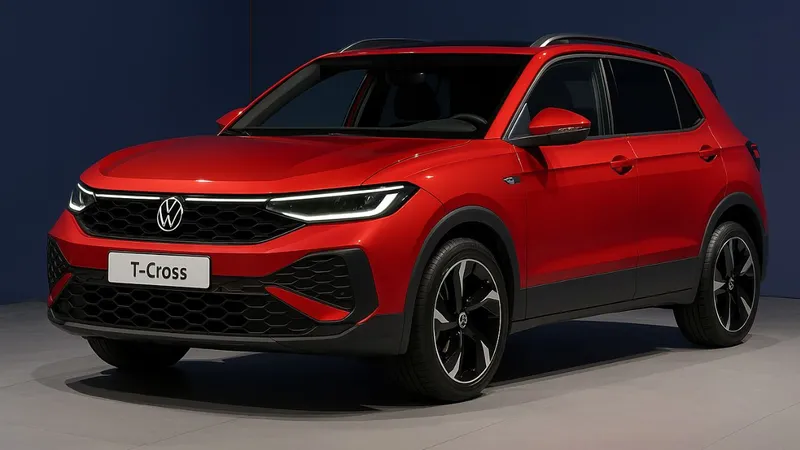 Novo VW T-Cross será híbrido e ainda mais econômico se trocar item como o Taos
