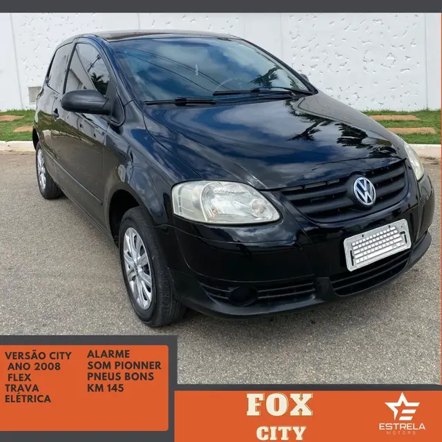 Carro Volkswagen Fox 2008 City 1.0 8V (Flex) 2p