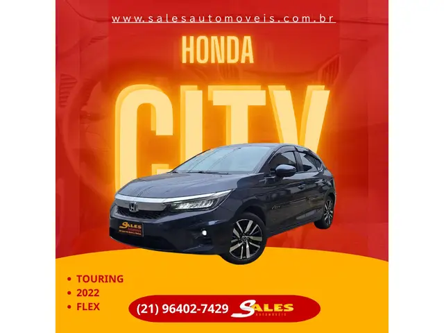 Carro Honda City 2022 Touring 1.5 (Aut)