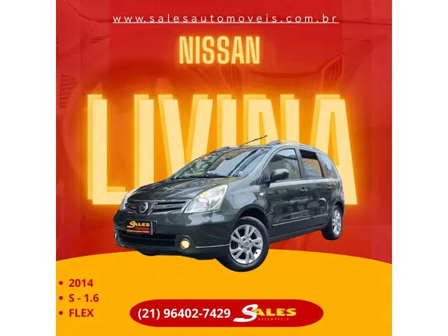 Carro Nissan Livina 2014 S 1.6 16V (flex)