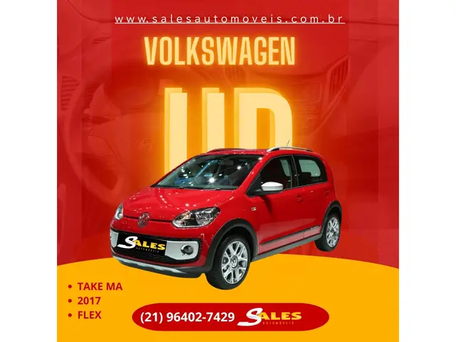 Carro Volkswagen Up! 2017 1.0 12v E-Flex take up! 4p