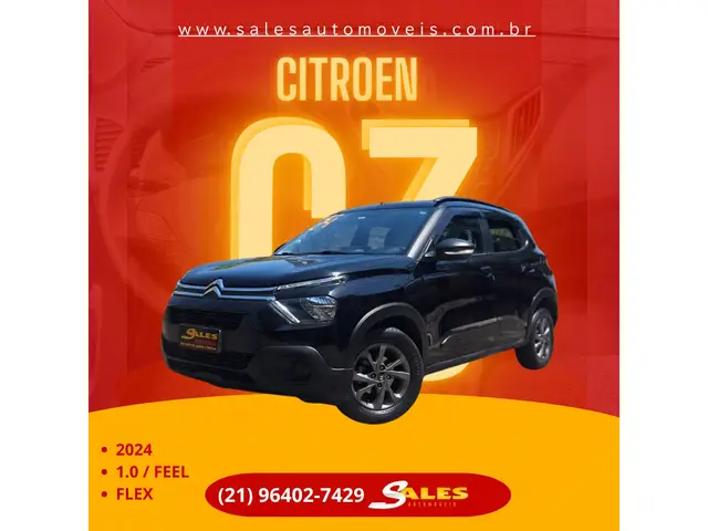 Carro Citroën C3 2024 Feel 1.0