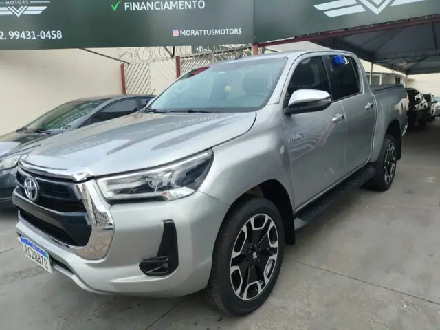 Carro Toyota Hilux Cabine Dupla 2020 Hilux 2.8 16v TDI SRV CD 4x4 (Aut)