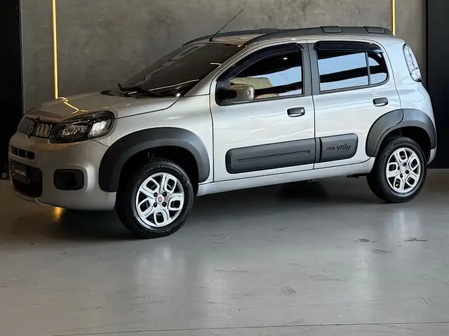 Carro Fiat Uno 2015 Way 1.4 8V (Flex) 4p
