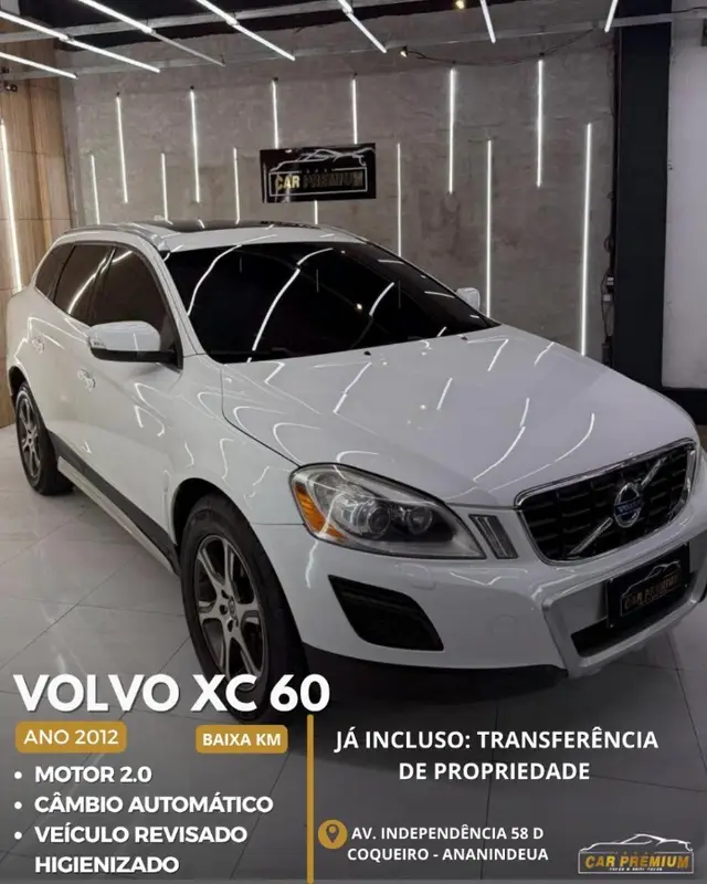 Carro Volvo XC60 2012 2.0 T5 Comfort