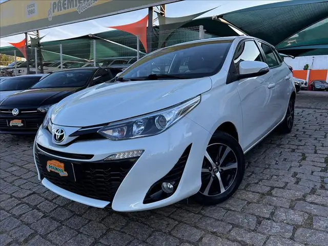 Carro Toyota Yaris 2020 1.5 XLS Connect CVT (Flex)