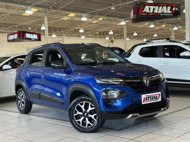 Carro Renault Kwid 2024 Outsider 1.0 12v SCe (Flex)