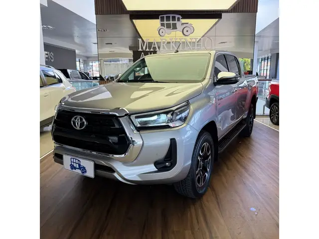 Carro Toyota Hilux Cabine Dupla 2021 SRV 2.7 CD 4x4 (Flex) (Aut)