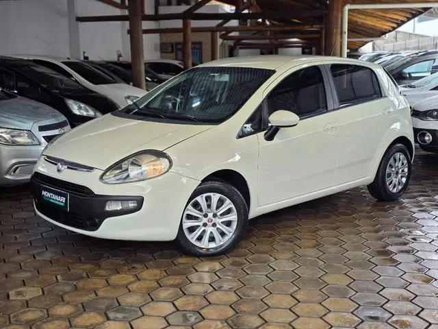 Carro Fiat Punto 2013 ATTRACTIVE ITALIA 1.4 F.Flex 8V 5p