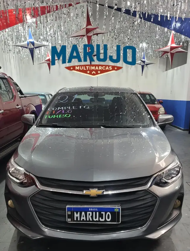 Carro Chevrolet Onix Plus 2021 1.0 LT II (Flex)