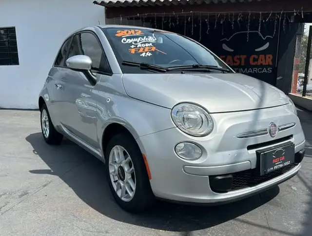 Carro Fiat 500 2012 Cult 1.4 8V