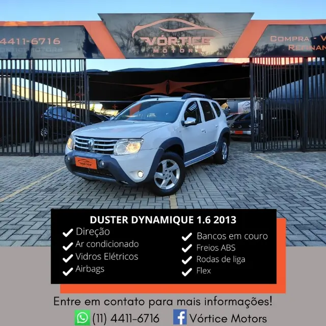 Carro Renault Duster 2013 1.6 16V Dynamique (Flex)