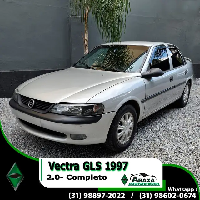 Carro Chevrolet Vectra 1997 GLS 2.0 MPFi (nova série)